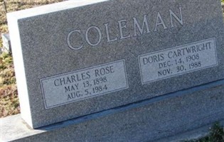 Doris Cartwright Coleman Doris Cartwright Coleman