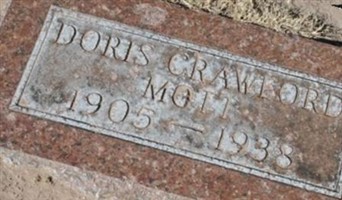 Doris Corene Crawford Mott Doris Corene Crawford Mott