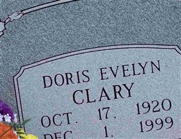 Doris Evelyn Clary Doris Evelyn Clary