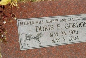Doris F Gordon Doris F Gordon