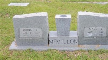 Doris F McMillon Doris F McMillon
