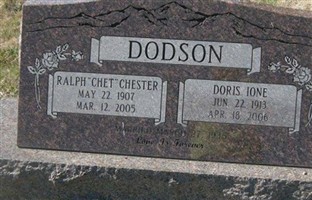 Doris Ione Osborn Dodson Doris Ione Osborn Dodson