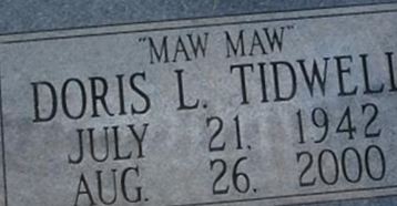 Doris L. Tidwell Doris L. Tidwell