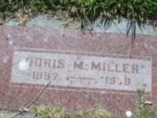 Doris M. Miller