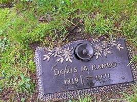 Doris M Rambo Doris M Rambo