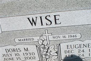 Doris M Wise Doris M Wise