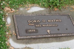 Doris O Marshall Mathis Doris O Marshall Mathis