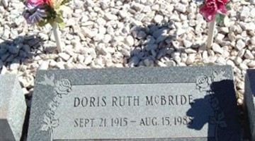 Doris Ruth McBride Doris Ruth McBride