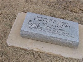 Dorotha L Bryant Dorotha L Bryant