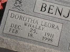Dorotha Leora Whaley Benjamin