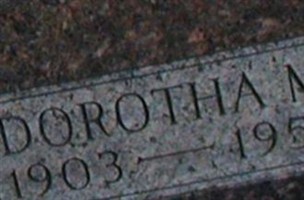 Dorotha M Reed