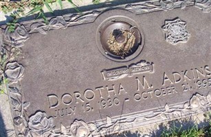 Dorotha Mae (Davis) Adkins