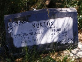 Dorotha Welborn Norton Dorotha Welborn Norton