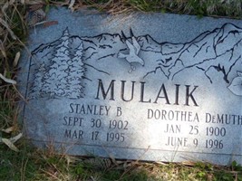 Dorothea DeMuth Mulaik Dorothea DeMuth Mulaik