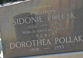 Dorothea "Dora" Pollak