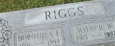 Dorothea E Riggs