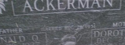 Dorothea M Ackerman Dorothea M Ackerman