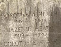 Dorothy A Heath