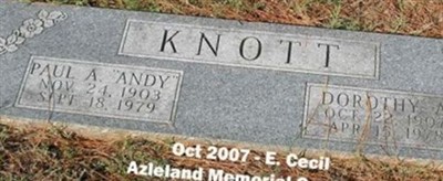 Dorothy A Knott Dorothy A Knott