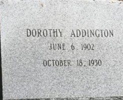 Dorothy Addington