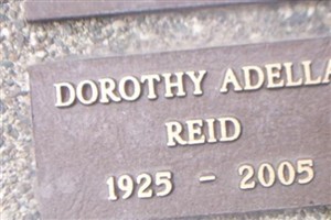 Dorothy Adella Reid Dorothy Adella Reid