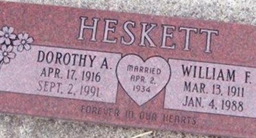 Dorothy Alice McCormack Heskett Dorothy Alice McCormack Heskett