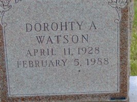 Dorothy Ann Watson Dorothy Ann Watson