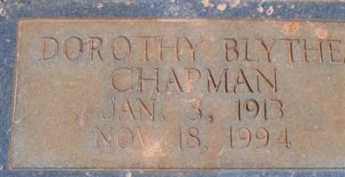 Dorothy Blythe Chapman