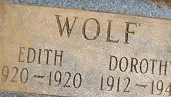 Dorothy Bonita Wolf Dorothy Bonita Wolf