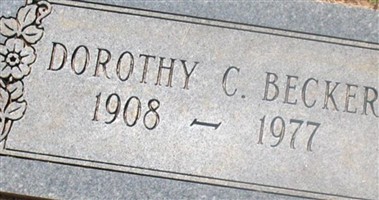 Dorothy C. Becker Dorothy C. Becker