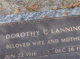 Dorothy C Lanning