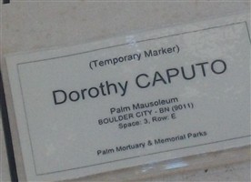 Dorothy Caputo Dorothy Caputo