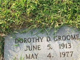 Dorothy D [Davis] Groome
