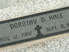 Dorothy D Hale