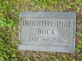 Dorothy Dial Bock Dorothy Dial Bock