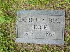 Dorothy Dial Bock