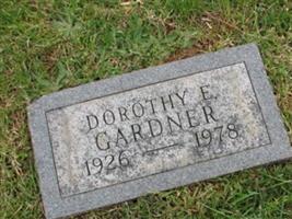 Dorothy E Gardner