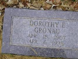 Dorothy E Jenni Gronau