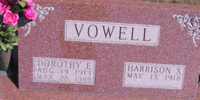 Dorothy E Vowell Dorothy E Vowell
