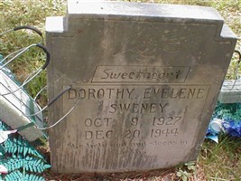 Dorothy Evelene Sweney