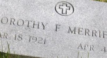 Dorothy F. Merrifield Dorothy F. Merrifield