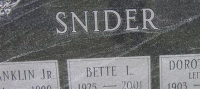 Dorothy G. Leiter Dorothy G. Leiter