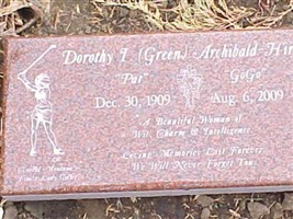Dorothy Green Archibald Hirsch