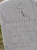 Dorothy H Bradley