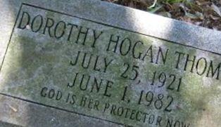Dorothy Hogan Thomas
