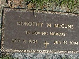 Dorothy M. Howell MC Cune