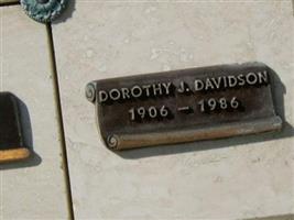 Dorothy J. Davidson