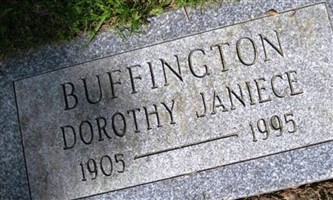 Dorothy Janiece McGonigal Buffington