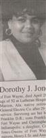 Dorothy Jean Perry Jones