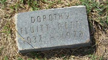 Dorothy Jeannette Netti Fluitt